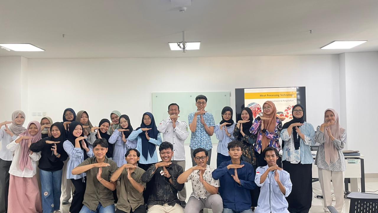 Mahasiswa Teknologi Pangan UIN Raden Mas Said Surakarta Dalami Pengolahan Daging dan Unggas Lewat Kuliah Umum #KuliahTamu