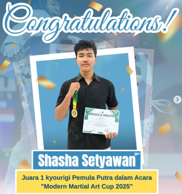 Mahasiswa Teknologi Pangan UIN Surakarta Raih Juara 1 pada Ajang Modern Martial Art Cup 2025 #PrestasiMahasiswa