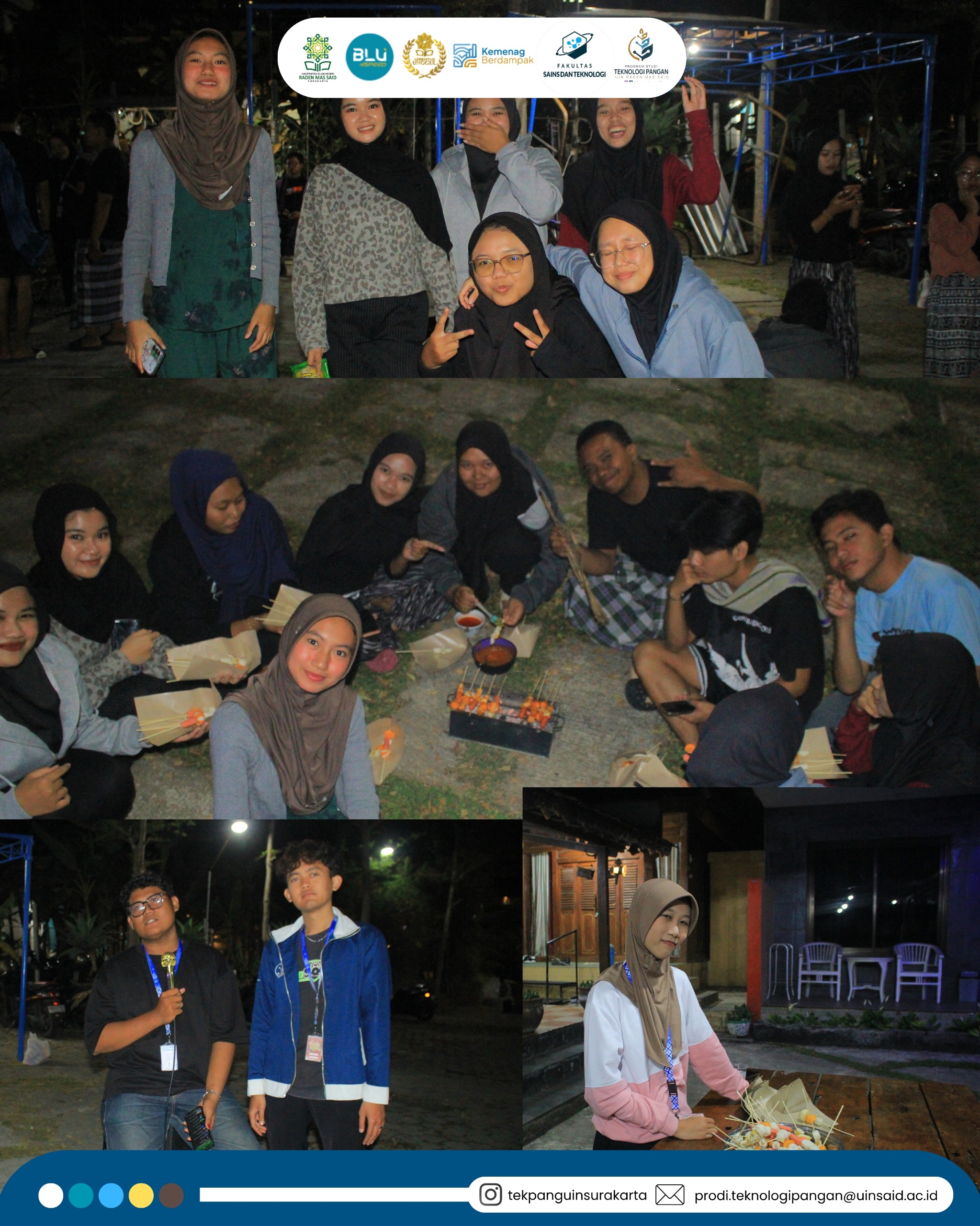 HMPS Teknologi Pangan UIN Raden Mas Said Surakarta Gelar Leadership Training Outbound (LTO) dengan Tema "One Batch, One Vibe, One Future"